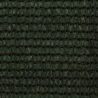 Balkonscherm 90x500 cm HDPE donkergroen 2