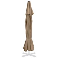 Vervangingsdoek voor parasol 515 cm taupe 4