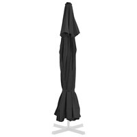 Vervangingsdoek voor parasol 515 cm zwart 4