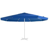 Vervangingsdoek voor parasol 515 cm azuurblauw 2