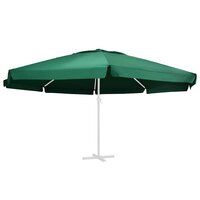 Vervangingsdoek voor parasol 610 cm groen 2