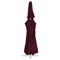 Vervangingsdoek voor parasol 610 cm bordeauxrood 4
