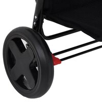 Kinderwagen 2-in-1 staal lichtgrijs 10