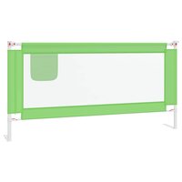 Bedhekje peuter 180x25 cm stof groen 2