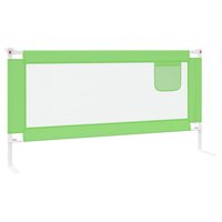 Bedhekje peuter 180x25 cm stof groen 5