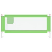 Bedhekje peuter 200x25 cm stof groen 3