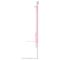 Bedhekje peuter 150x25 cm stof roze 4