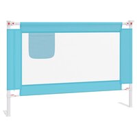 Bedhekje peuter 100x25 cm stof blauw 2