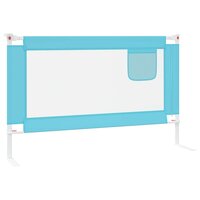 Bedhekje peuter 120x25 cm stof blauw 5