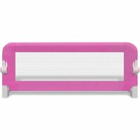 Kinderbedhekjes 2 st 102x42 cm roze 4