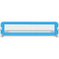 Kinderbedhekjes 2 st 150x42 cm blauw  4
