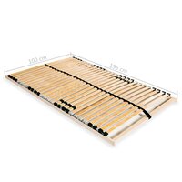 Lattenbodem met 28 latten 7 zones 100x200 cm 8