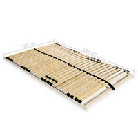 Lattenbodem met 28 latten 7 zones 120x200 cm 8