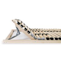 Lattenbodem met 28 latten 7 zones 70x200 cm 5