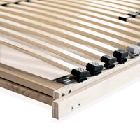 Lattenbodem met 28 latten 7 zones 100x200 cm 8