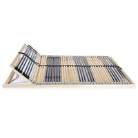 Lattenbodem met 42 latten 7 zones 100x200 cm 2