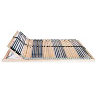 Lattenbodem met 42 latten 7 zones 120x200 cm 2