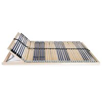 Lattenbodem met 42 latten 7 zones 140x200 cm 2