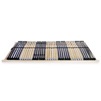 Lattenbodem met 42 latten 7 zones 140x200 cm 2
