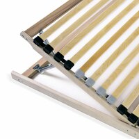 Lattenbodems 2 st met 28 latten 7 zones 70x200 cm 6