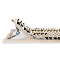 Lattenbodems 2 st met 28 latten 7 zones 80x200 cm 5