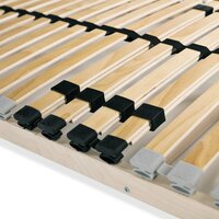 Lattenbodems 2 st met 28 latten 7 zones 80x200 cm 5