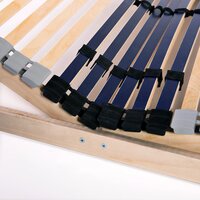 Lattenbodems 2 st met 42 latten 7 zones 80x200 cm 7