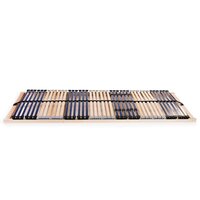 Lattenbodems 2 st met 42 latten 7 zones 90x200 cm 2