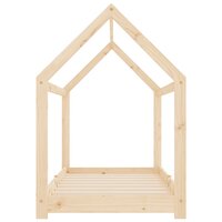 Kinderbedframe massief grenenhout 70x140 cm 5