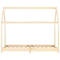 Kinderbedframe massief grenenhout 90x200 cm 3
