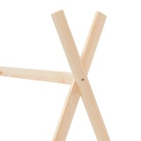 Kinderbedframe massief grenenhout 90x200 cm 5