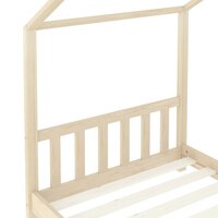 Kinderbedframe massief grenenhout 70x140 cm 6