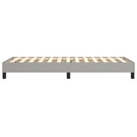 Boxspring bed 80x200 cm stof lichtgrijs 6
