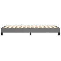 Boxspring bed 80x200 cm stof donkergrijs 6