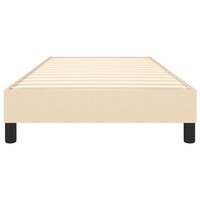 Boxspring bed 80x200 cm stof cr&egrave;mekleurig 5