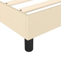 Boxspring bed 80x200 cm stof cr&egrave;mekleurig 7