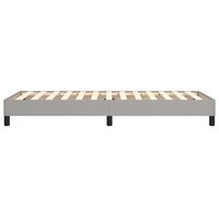 Boxspring bed 90x190 cm stof lichtgrijs 6