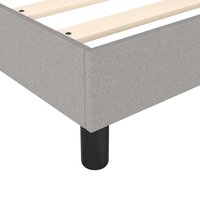 Boxspring bed 90x190 cm stof lichtgrijs 7