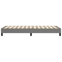 Boxspring bed 90x190 cm stof donkergrijs 6