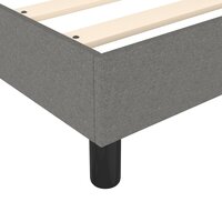 Boxspring bed 90x190 cm stof donkergrijs 7