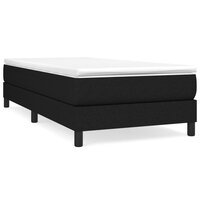 Boxspring bed 90x190 cm stof zwart 2