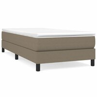 Boxspring bed 90x190 cm stof taupe 2