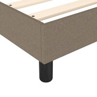 Boxspring bed 90x190 cm stof taupe 7