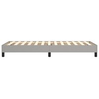 Boxspring bed 90x200 cm stof lichtgrijs 6