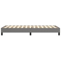 Boxspring bed 90x200 cm stof donkergrijs 6