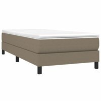 Boxspring bed 90x200 cm stof taupe 3