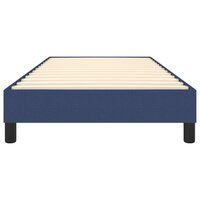 Boxspring bed 90x200 cm stof blauw 5