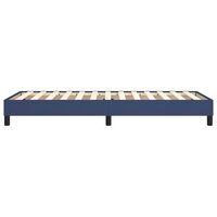 Boxspring bed 90x200 cm stof blauw 6