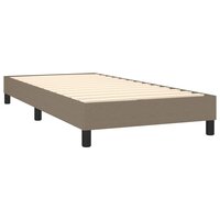 Boxspring bed 100x200 cm stof taupe 4