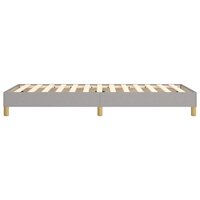 Boxspring bed 80x200 cm stof lichtgrijs 6